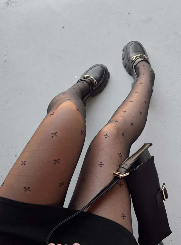 Gabrysia Stockings Black sold by Princess Polly