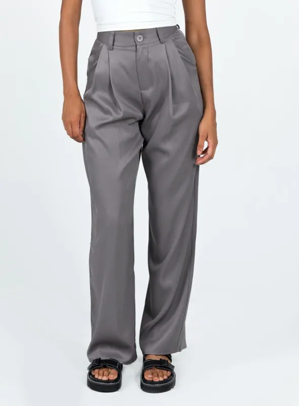 Deagon Pants Grey sold by Princess Polly