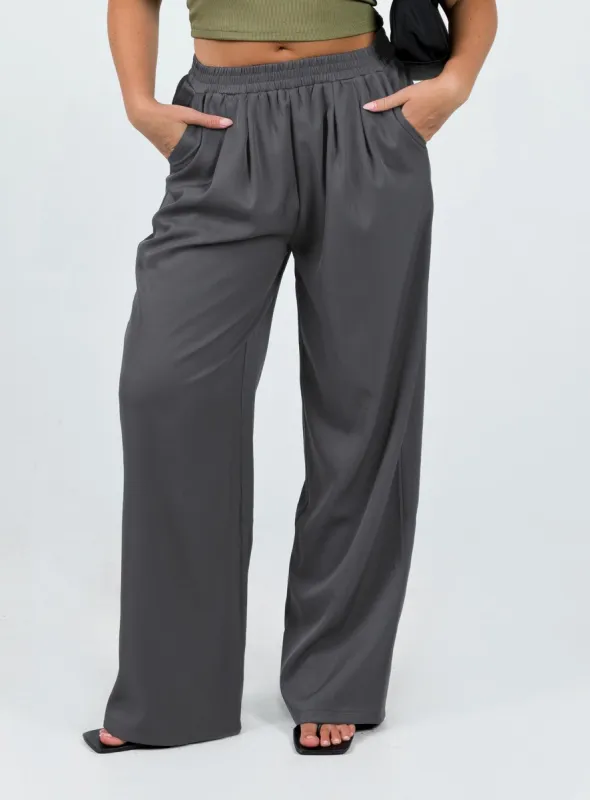 Wexler Pants Slate sold by Princess Polly