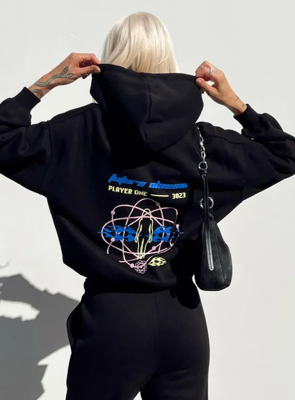 Game On Hoodie Black sold by Princess Polly