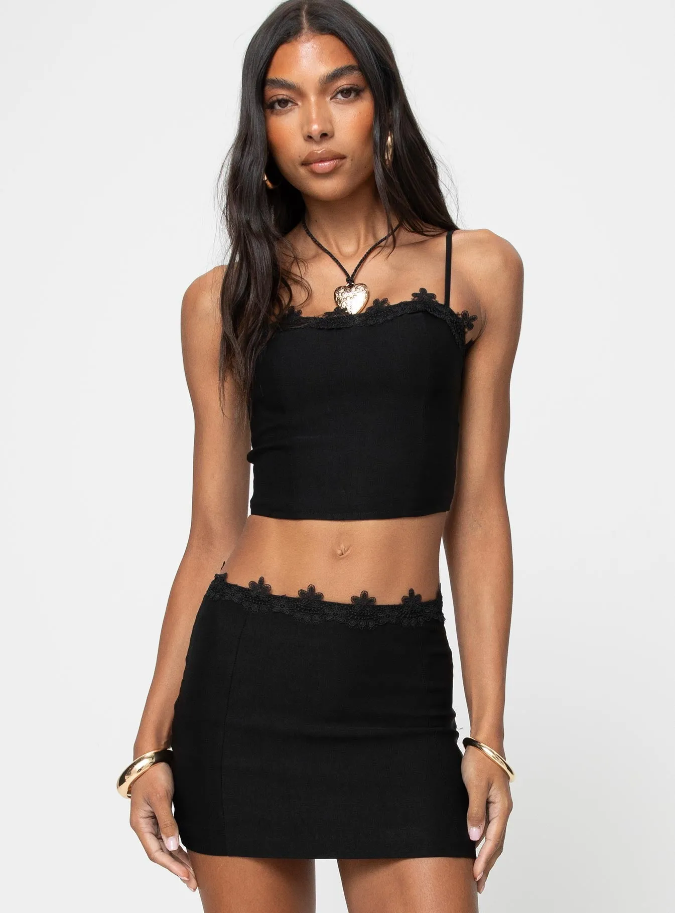 Delfina Top Black sold by Princess Polly product image thumbnail 2