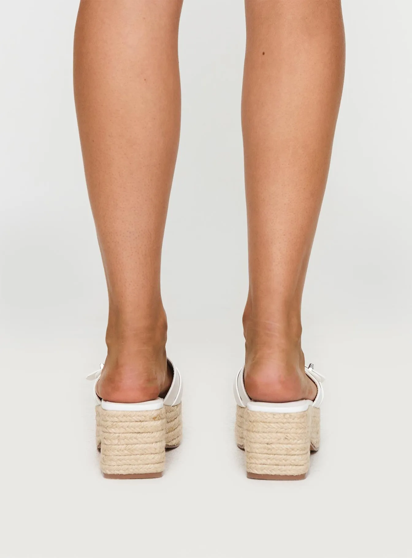 Brook Heels White sold by Princess Polly product image thumbnail 4