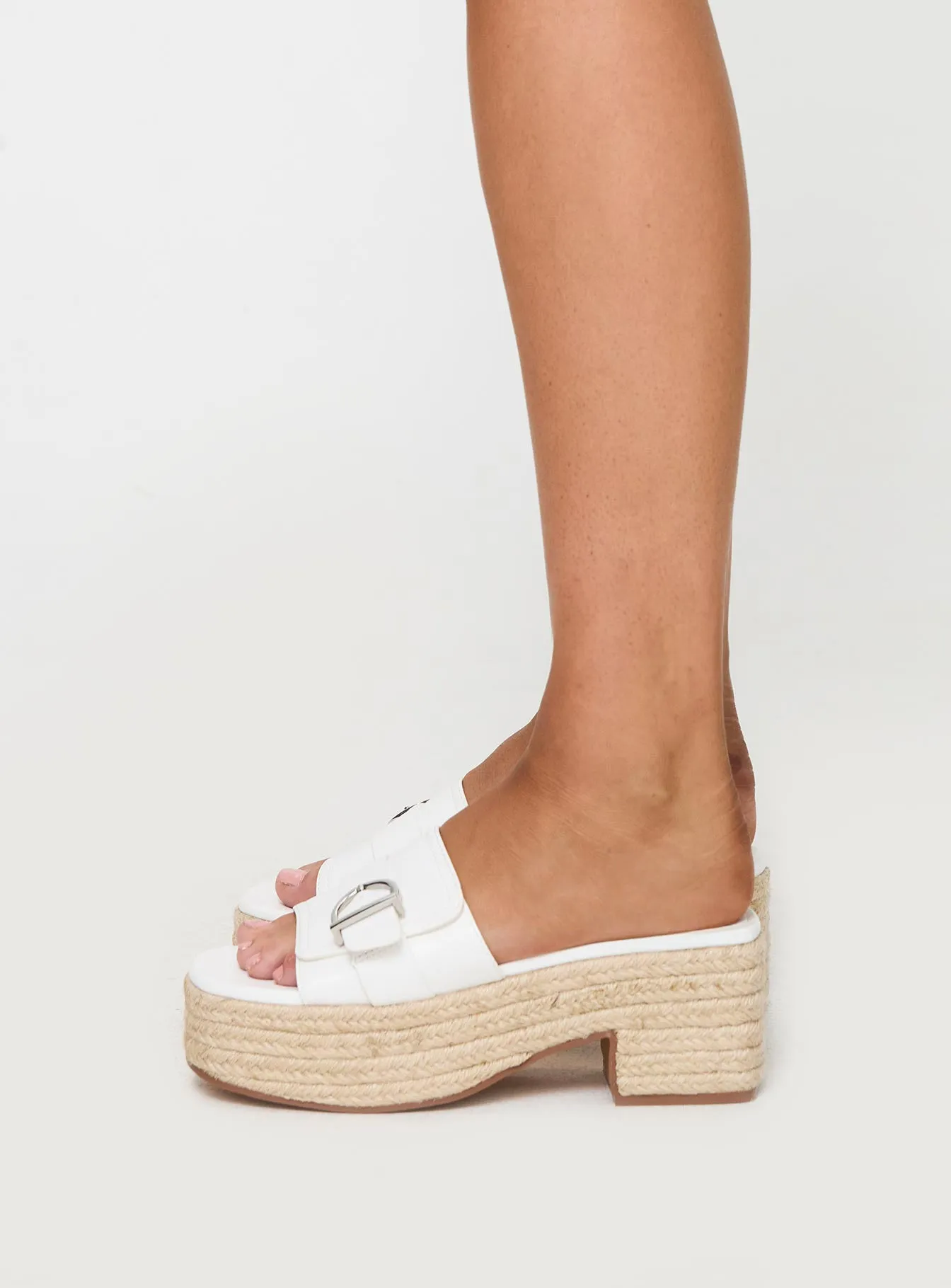 Brook Heels White sold by Princess Polly product image thumbnail 3