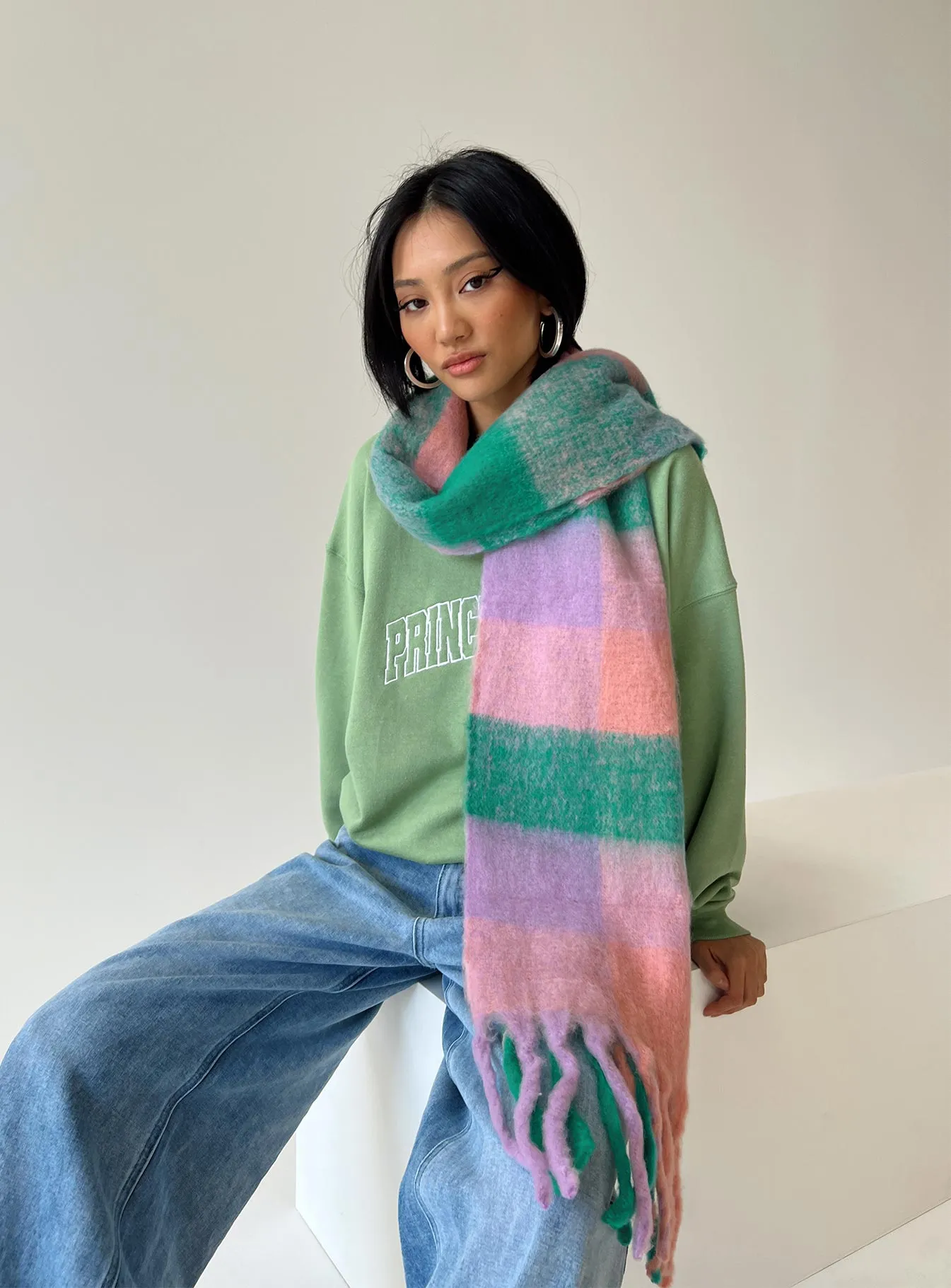 Ranney Scarf Multi sold by Princess Polly