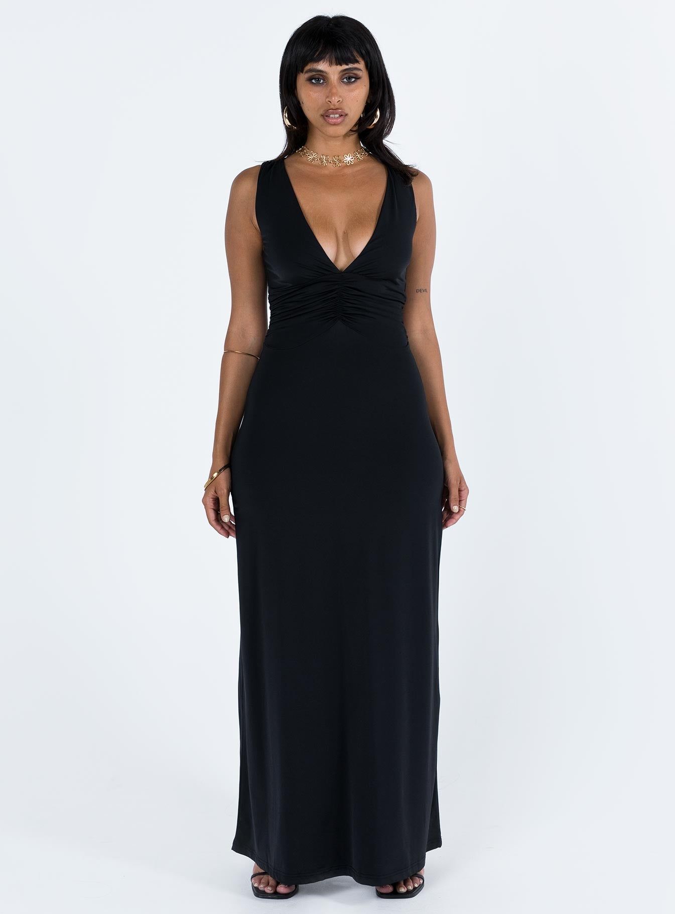 Ellia Maxi Dress Black sold by Princess Polly product image thumbnail 3
