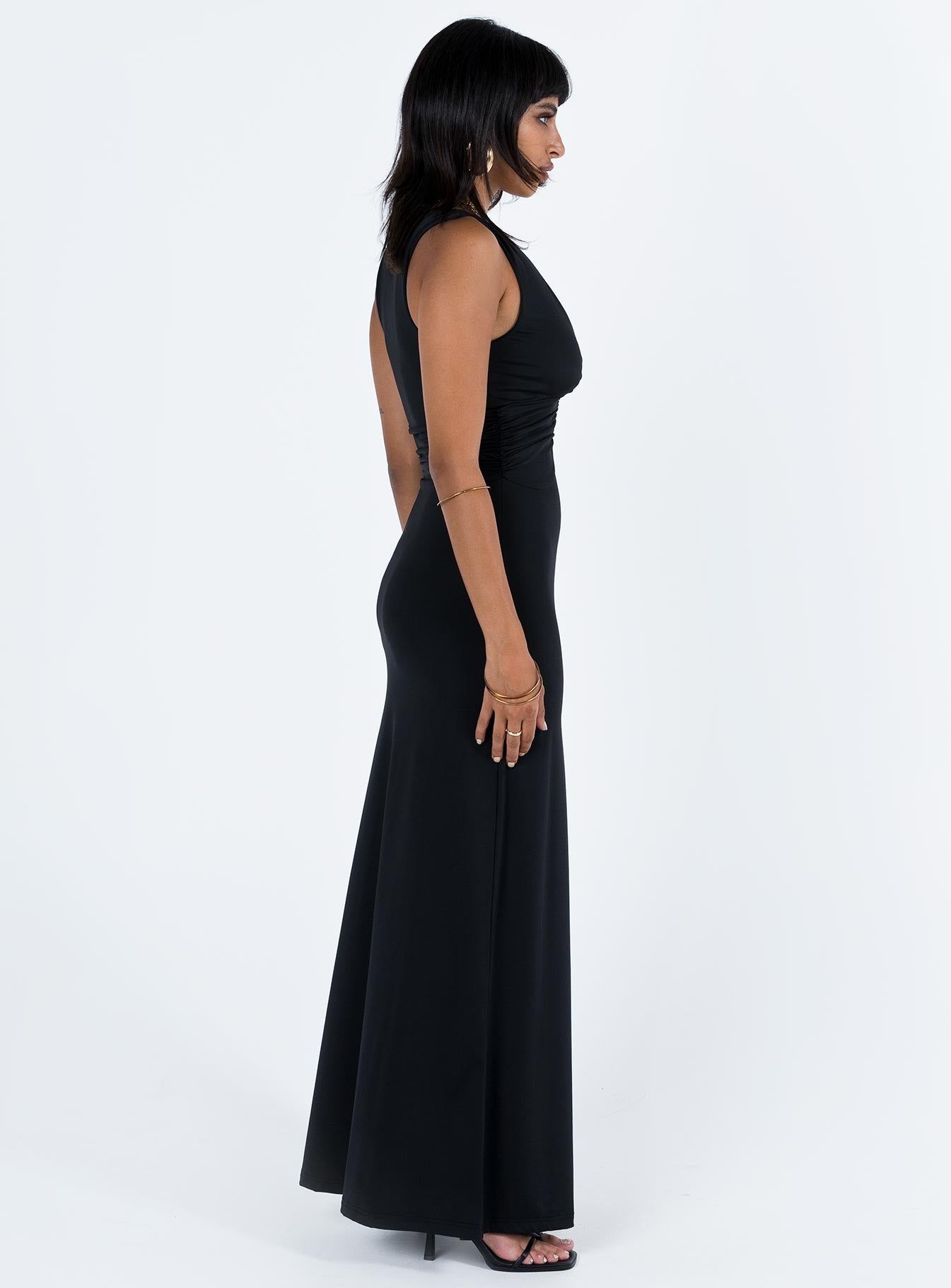 Ellia Maxi Dress Black sold by Princess Polly product image thumbnail 4