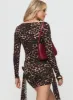 Glory Mini Dress Leopard sold by Princess Polly