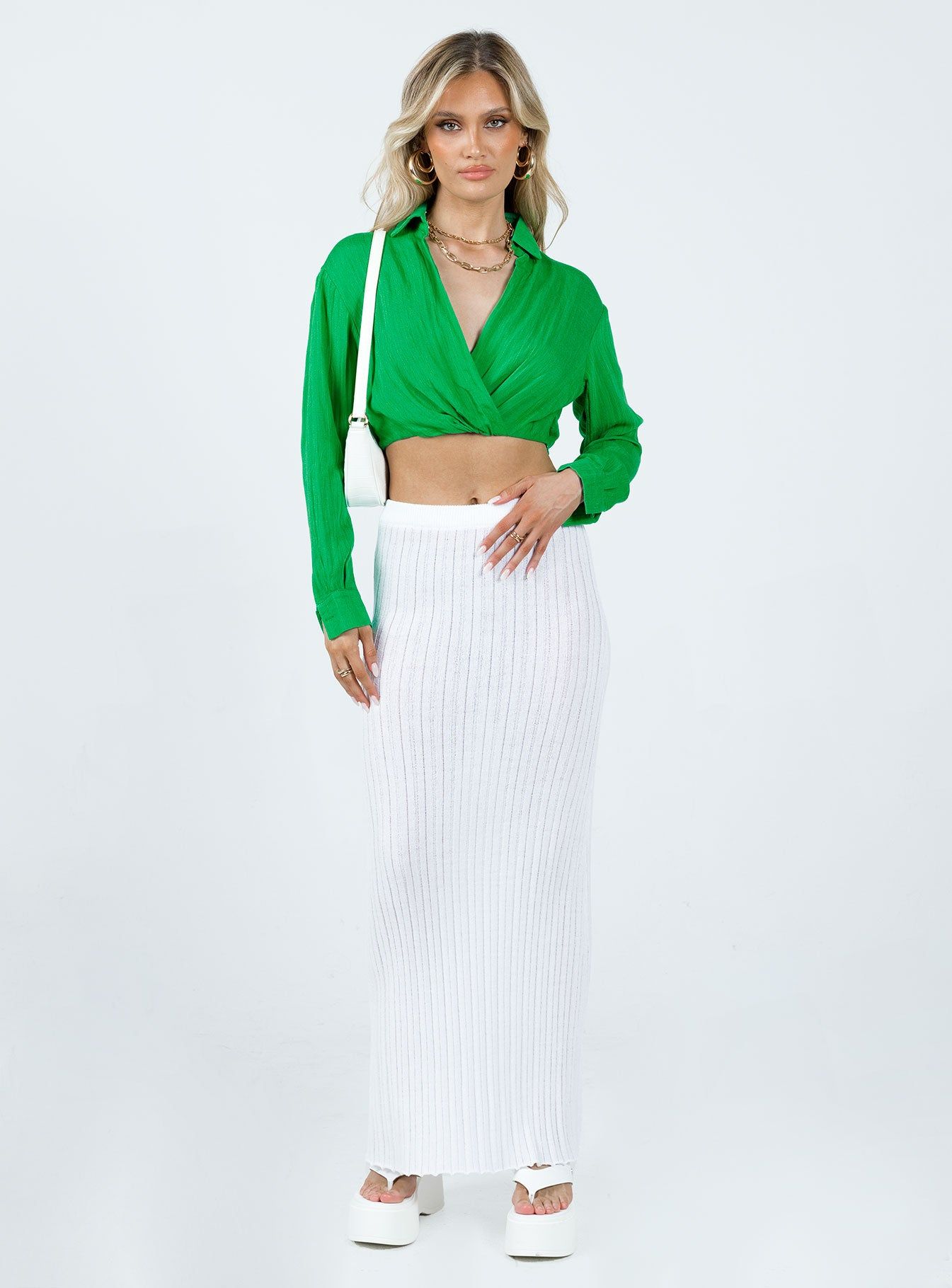 Covern Top Green sold by Princess Polly product image thumbnail 3