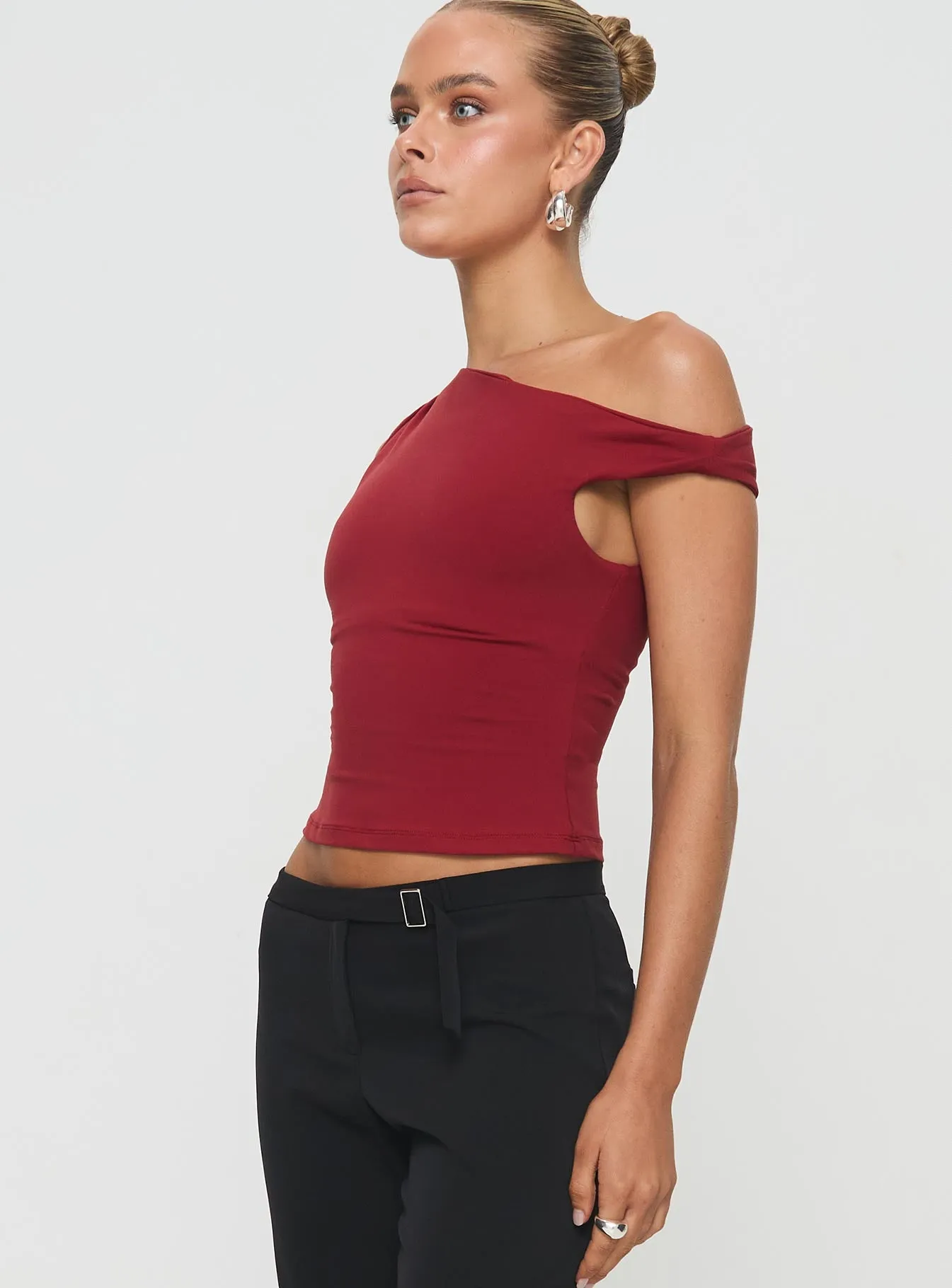 Danza Top Red sold by Princess Polly product image thumbnail 4