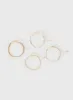 Esmerie Bracelet Set Gold sold by Princess Polly