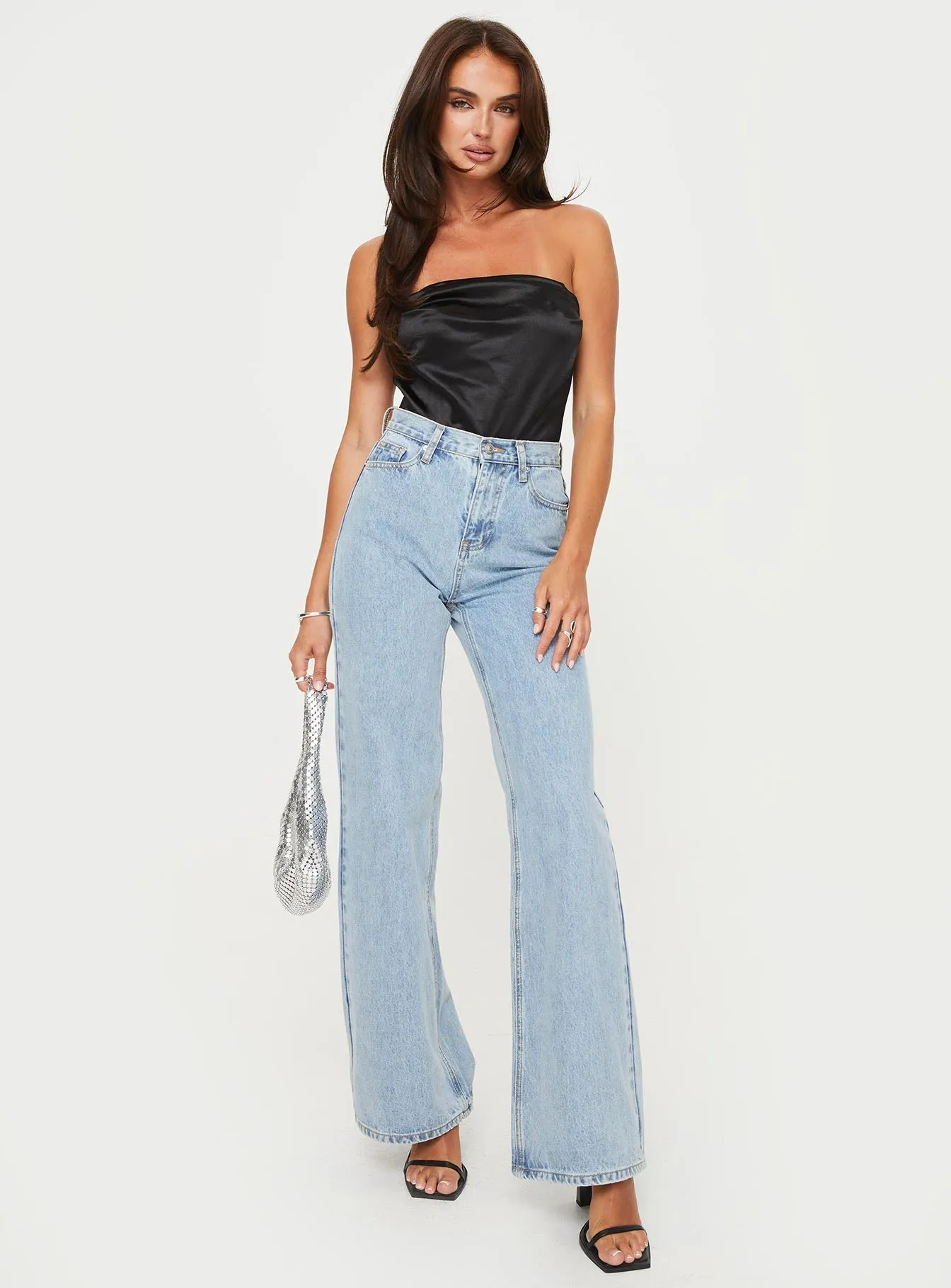 Colben Strapless Bodysuit Black sold by Princess Polly product image thumbnail 2