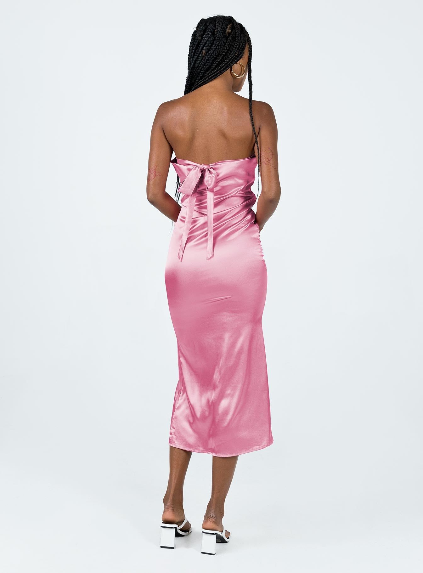 Shaya Strapless Maxi Dress Pink sold by Princess Polly product image thumbnail 5