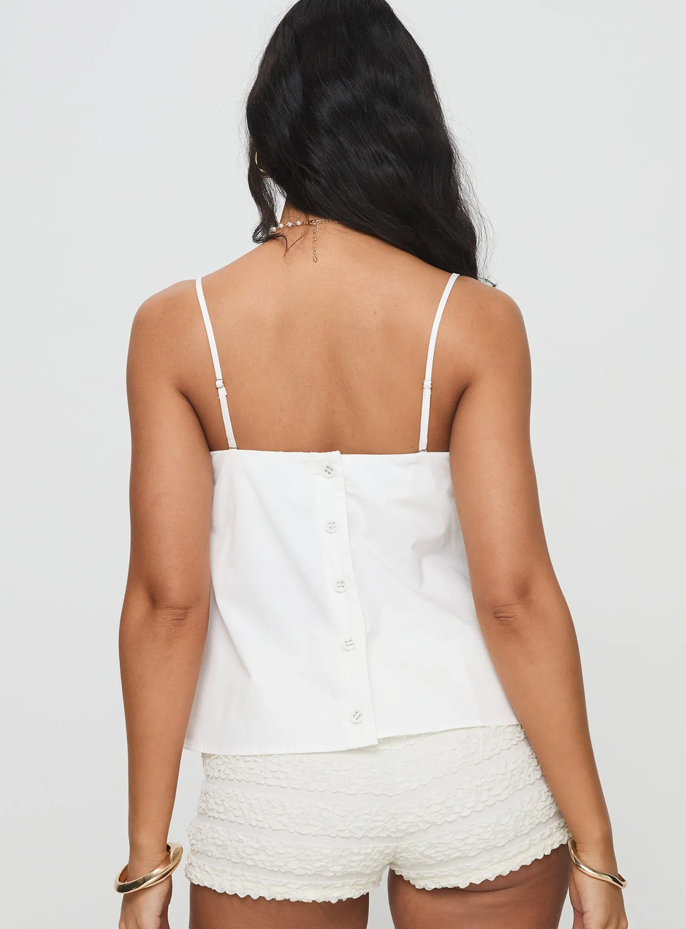 Trapeze Strapless Top White sold by Princess Polly product image thumbnail 5
