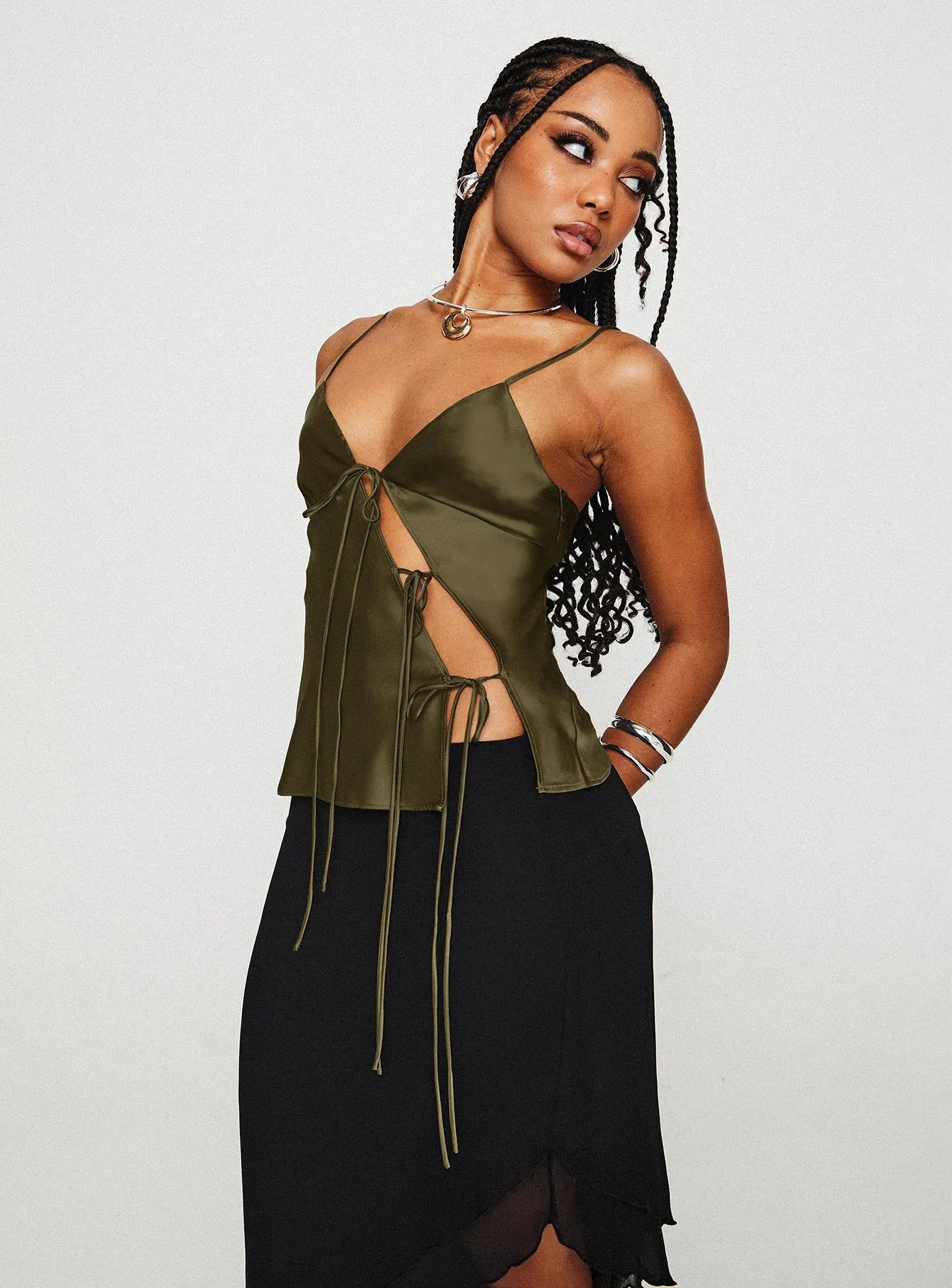 Mariah Cami Green sold by Princess Polly