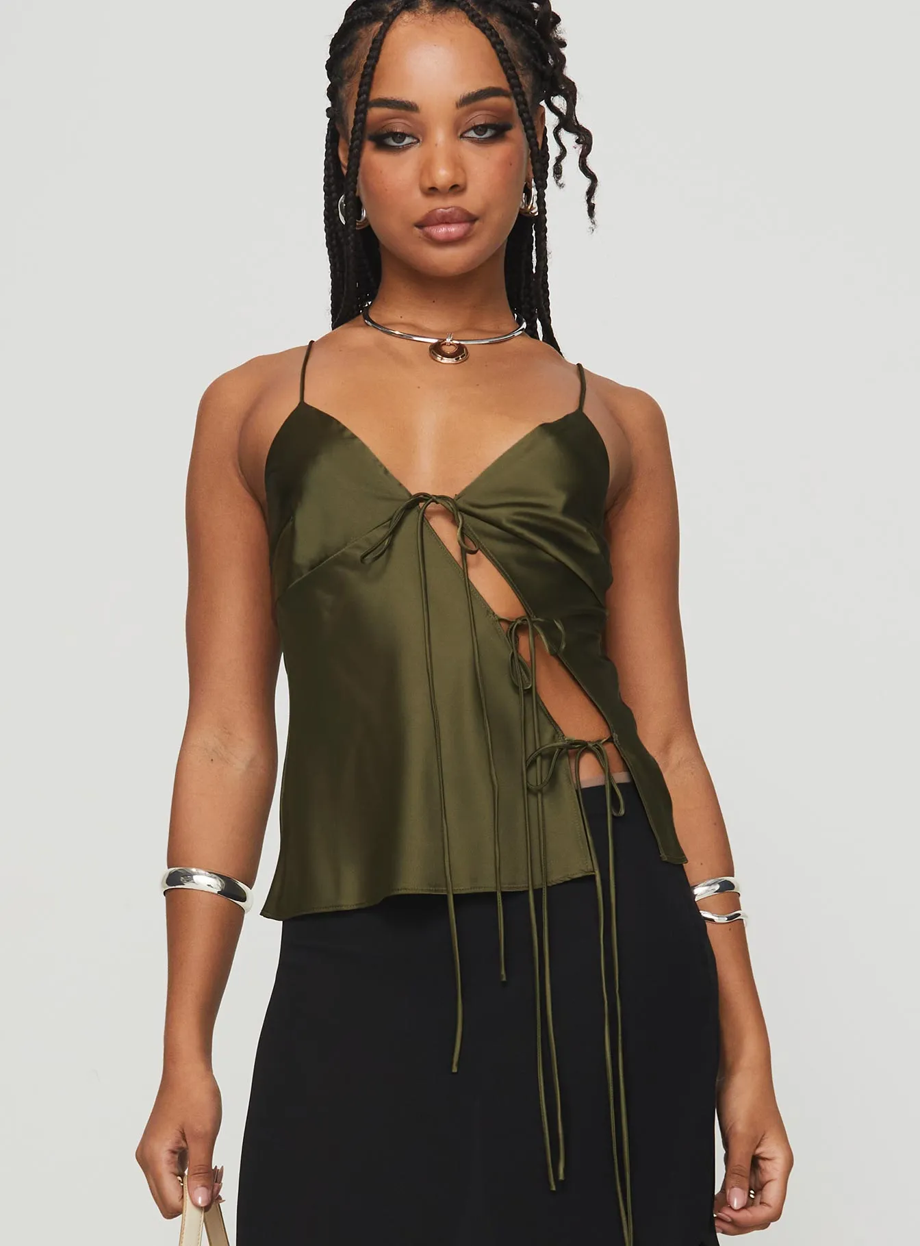 Mariah Cami Green sold by Princess Polly product image thumbnail 2