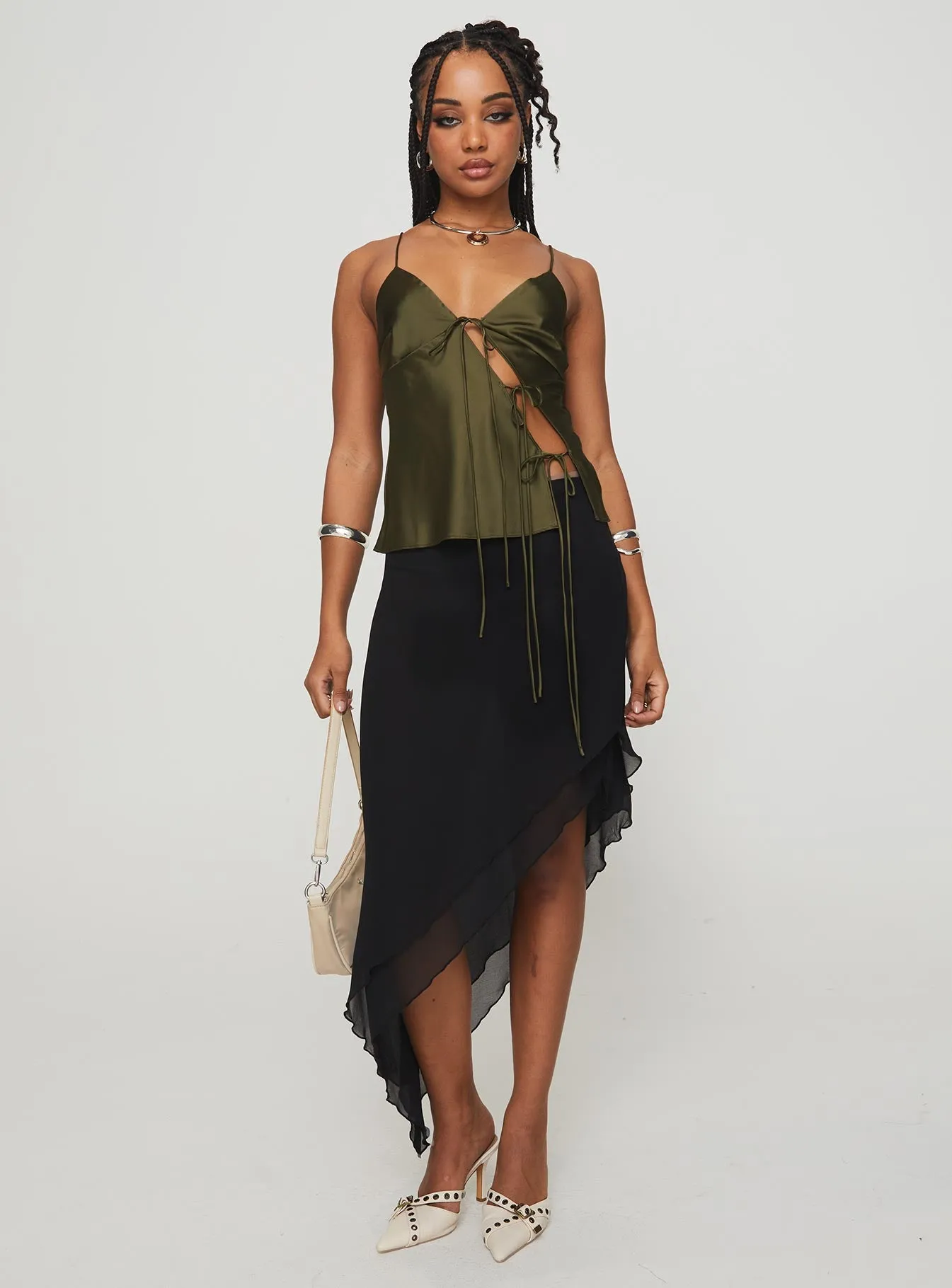 Mariah Cami Green sold by Princess Polly product image thumbnail 3