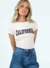 Destination California Tee Grey Lower Impact sold by Princess Polly