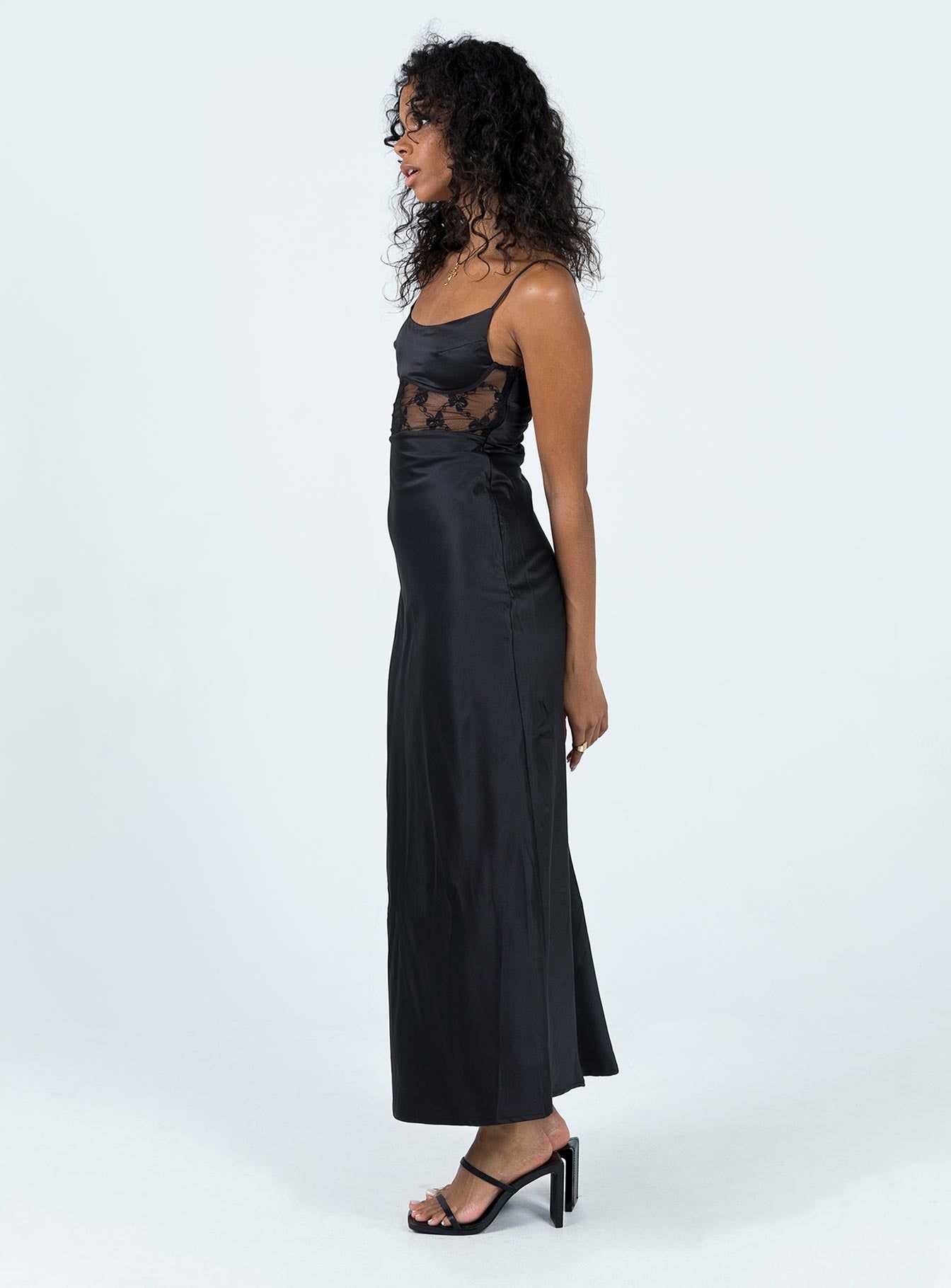 Maybelle Maxi Dress Black sold by Princess Polly product image thumbnail 3