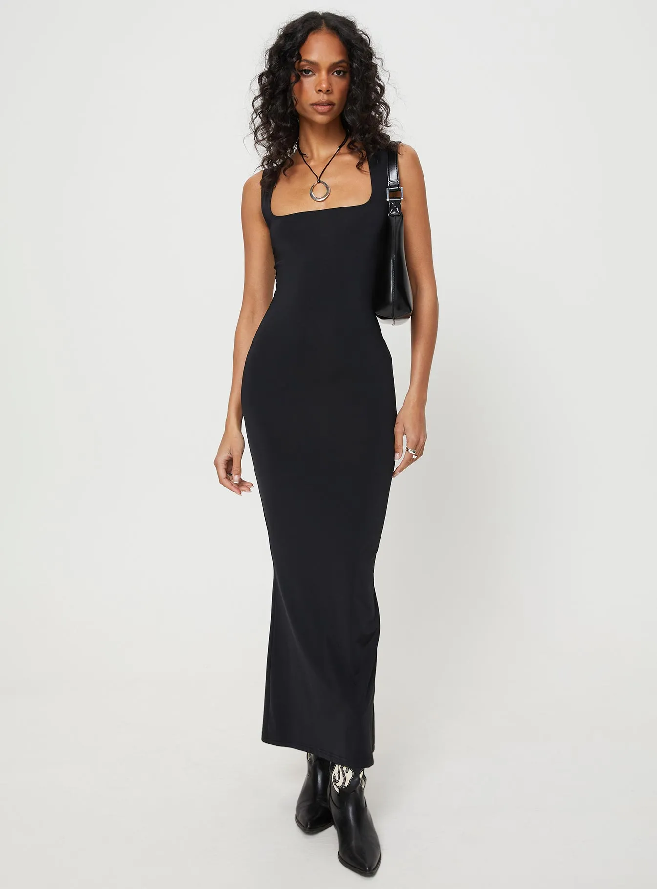 Emili Maxi Dress Black sold by Princess Polly product image thumbnail 2