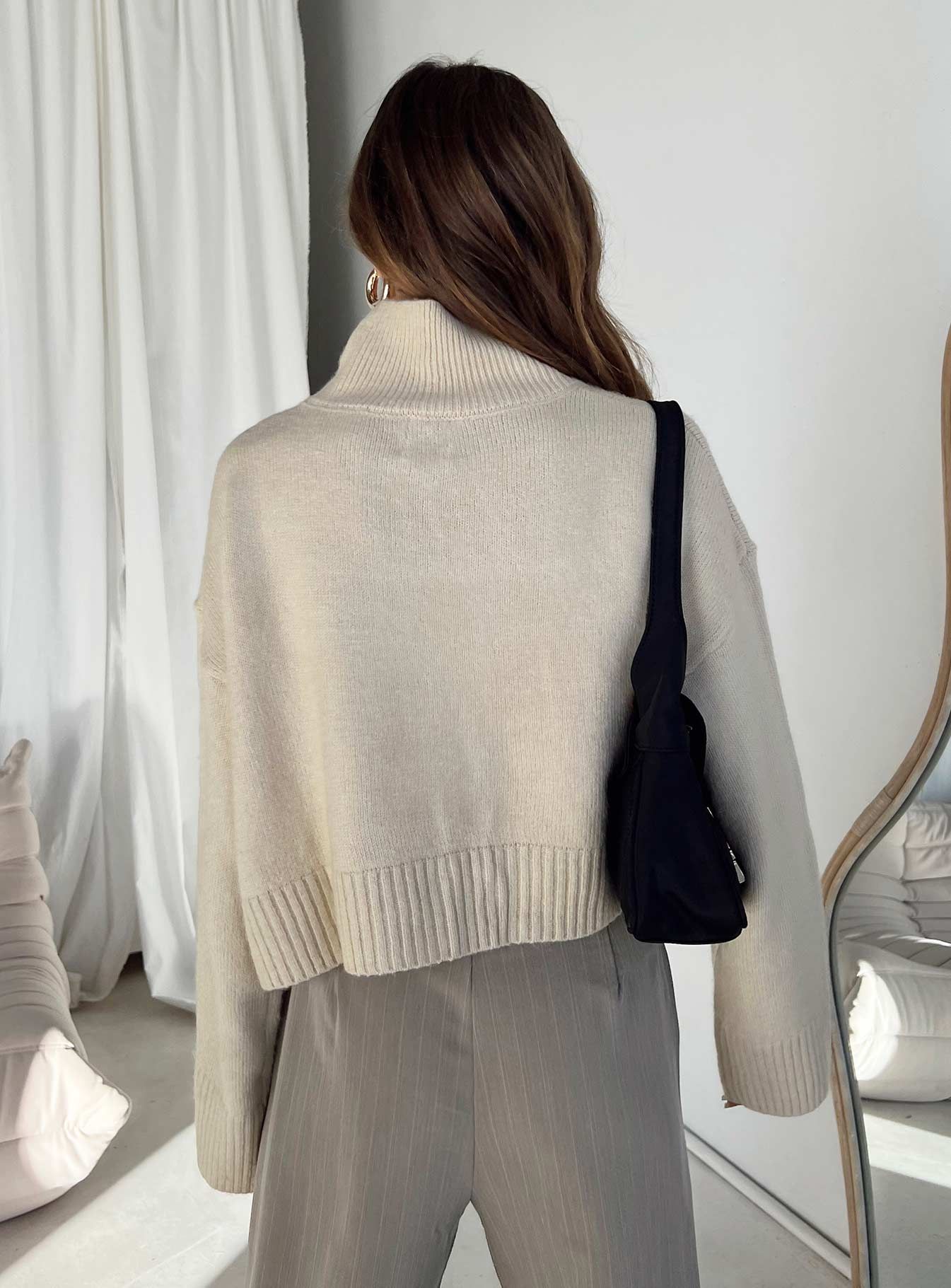 Carrie Jane Sweater Beige sold by Princess Polly product image thumbnail 5