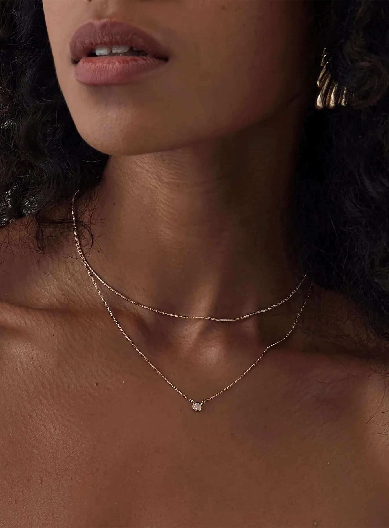 Allia Necklace Gold sold by Princess Polly