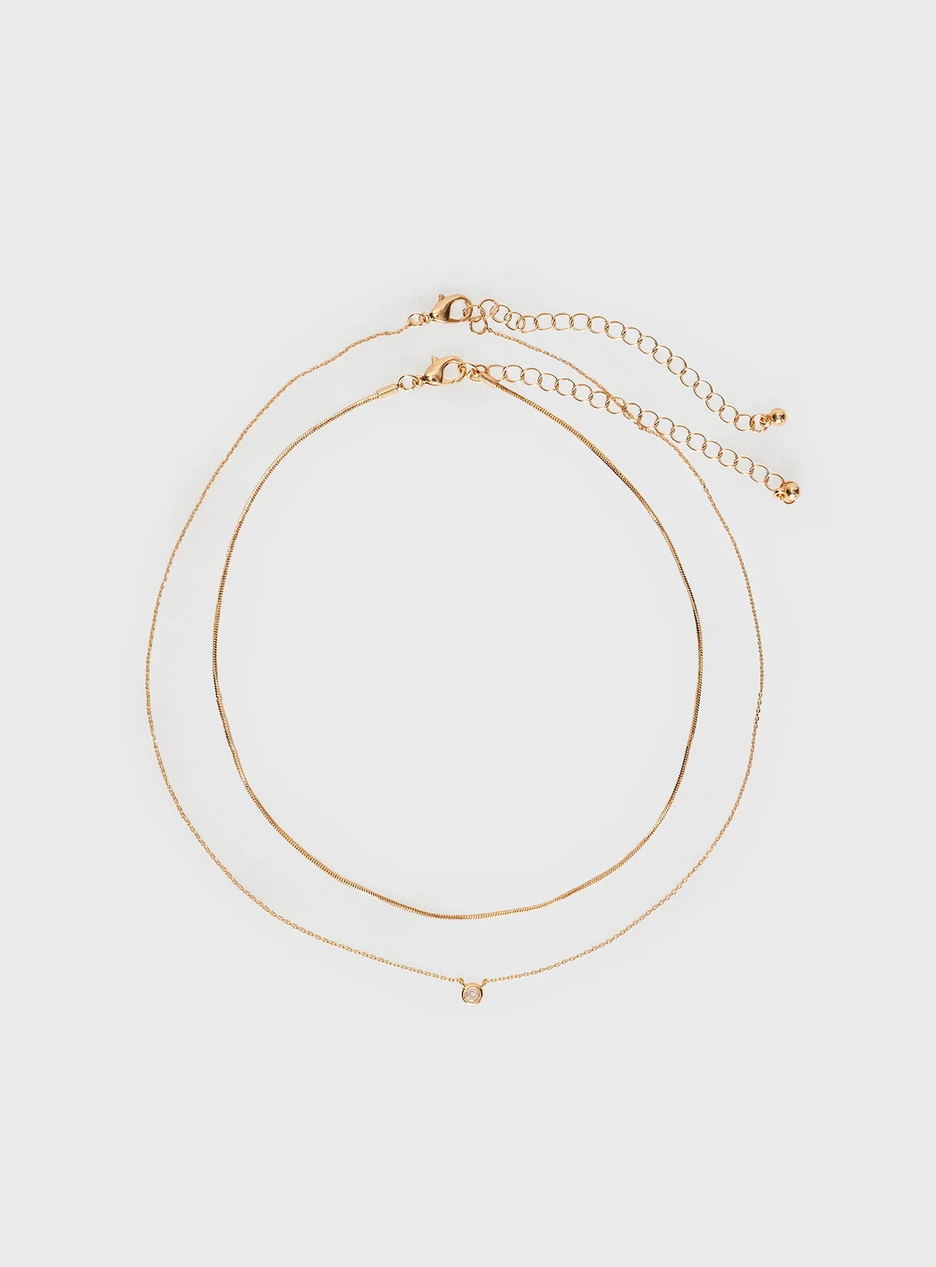 Allia Necklace Gold sold by Princess Polly product image thumbnail 2