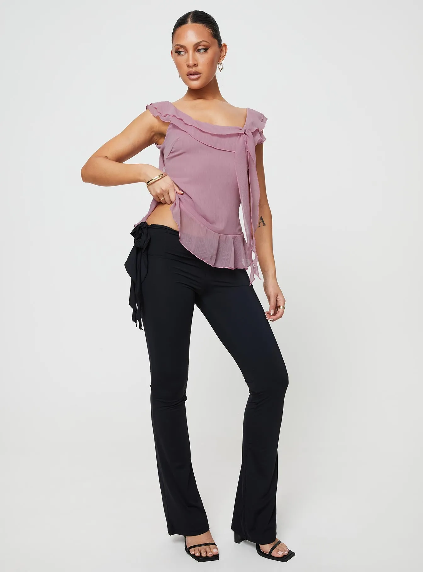 Piro Top Light Plum sold by Princess Polly product image thumbnail 5