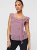 Piro Top Light Plum sold by Princess Polly