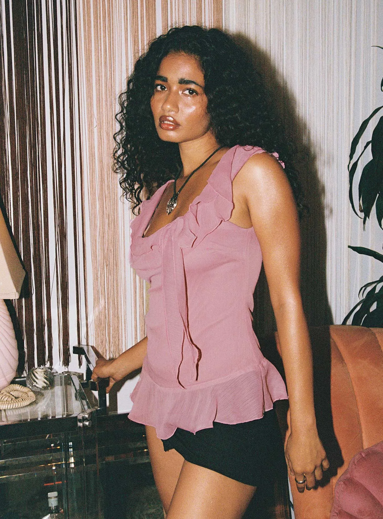 Piro Top Light Plum sold by Princess Polly