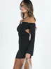 Dayne Mini Dress Black sold by Princess Polly