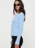 Selections Long Sleeve Top Blue sold by Princess Polly
