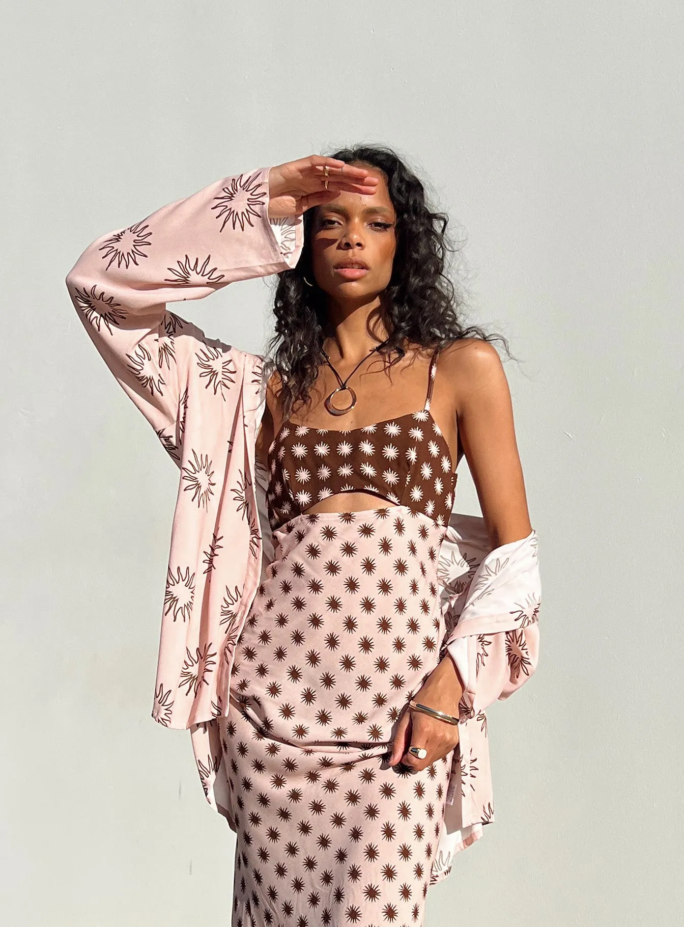 Freda Shirt Pink sold by Princess Polly