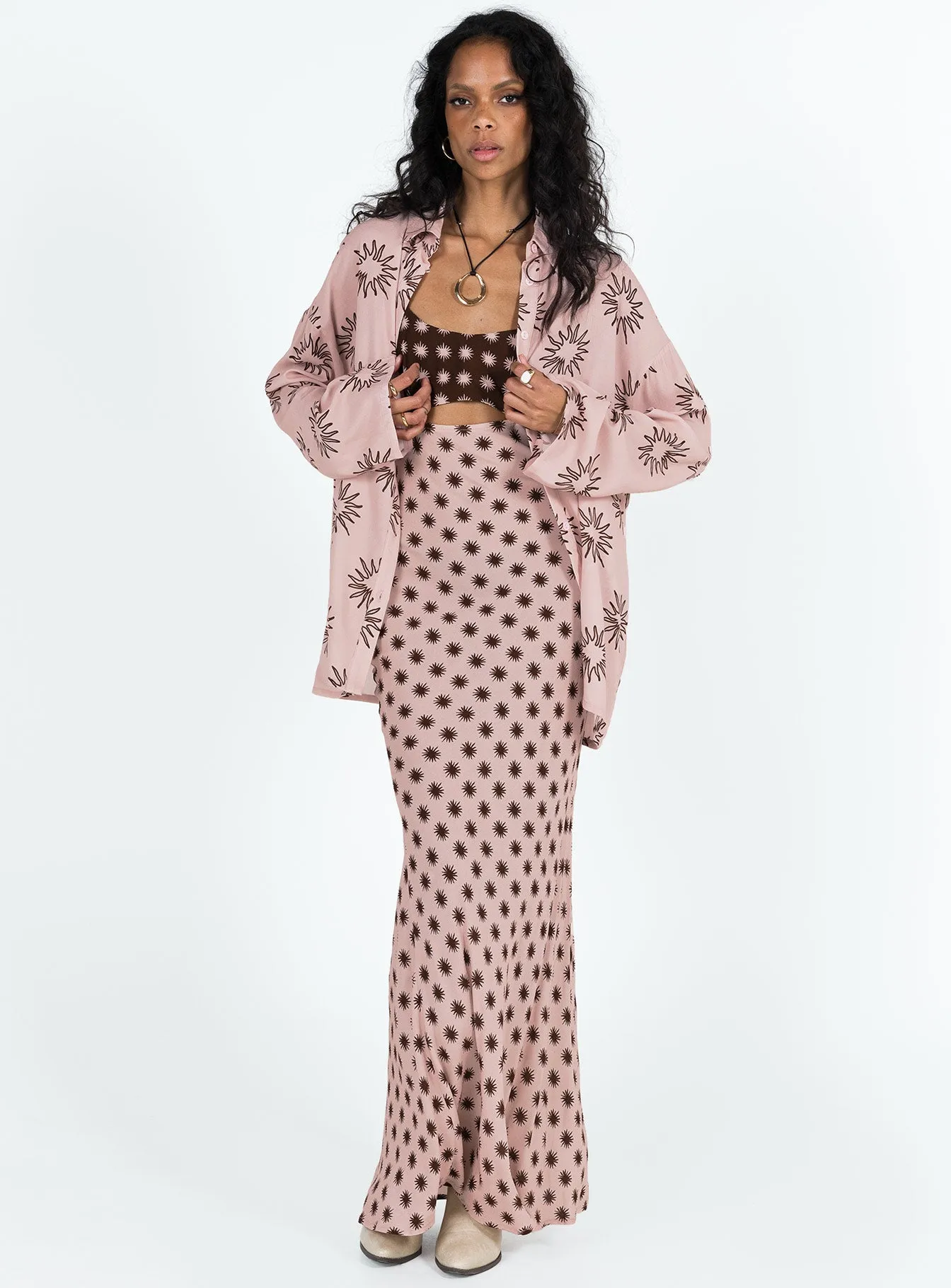 Freda Shirt Pink sold by Princess Polly product image thumbnail 3