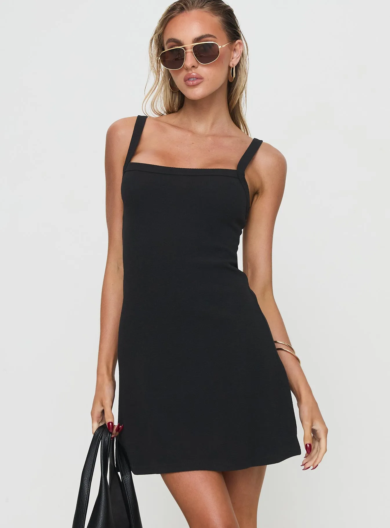 De Santis Mini Dress Black sold by Princess Polly product image thumbnail 2