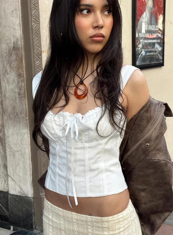 Matao Top White sold by Princess Polly