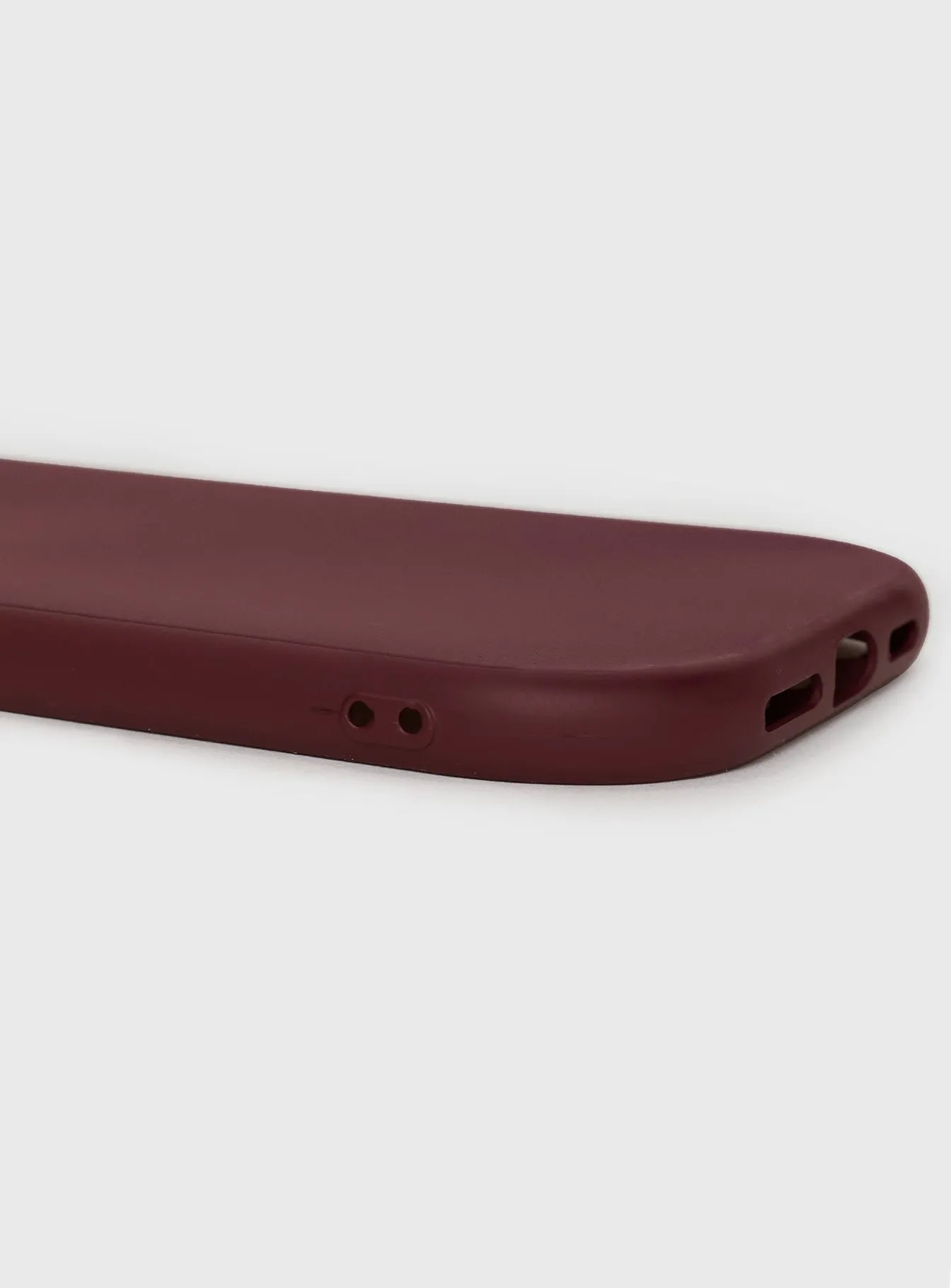 Emorie iPhone Case Burgundy sold by Princess Polly product image thumbnail 3