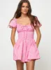 Front Row Romper Pink Floral sold by Princess Polly