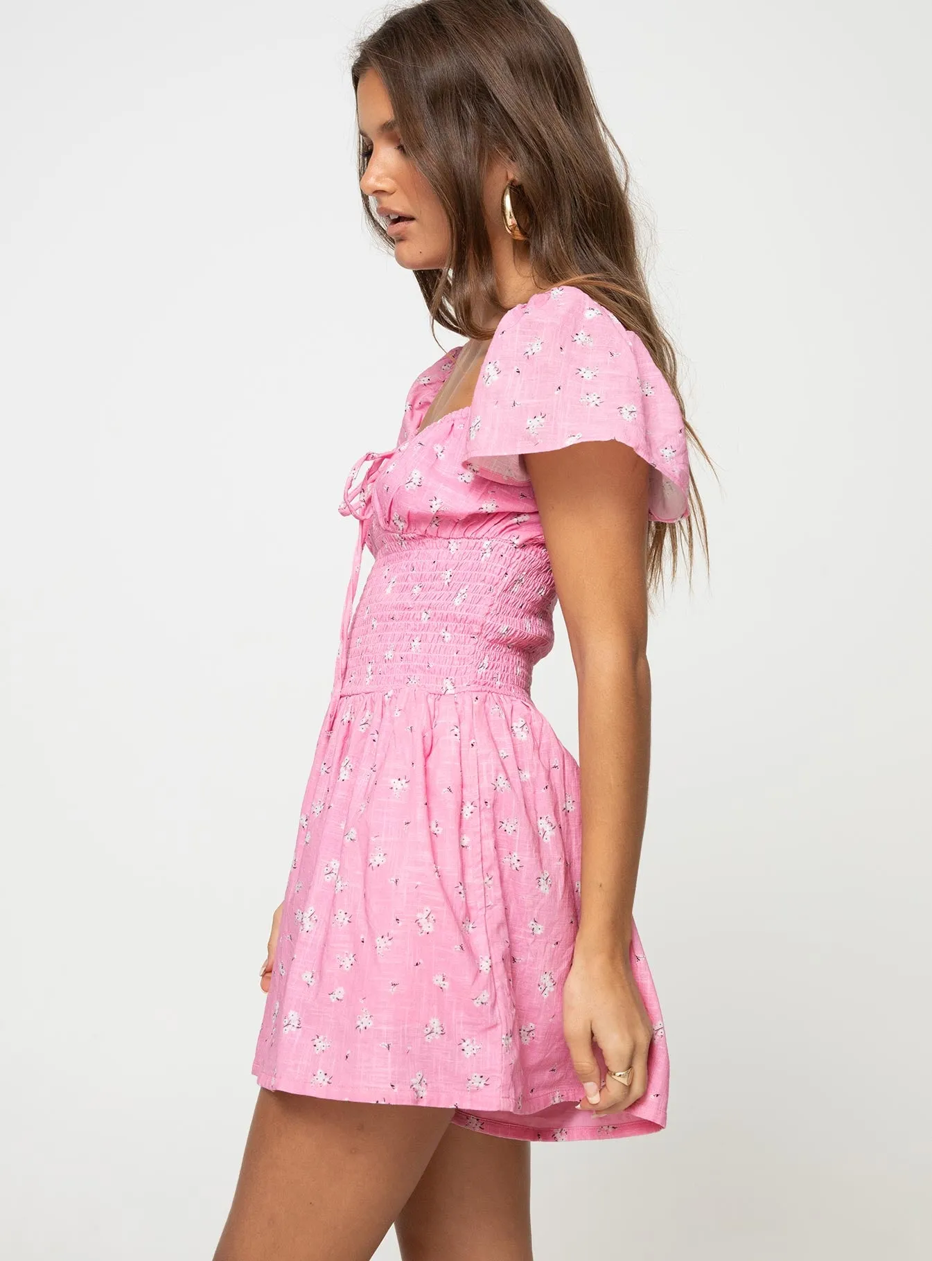 Front Row Romper Pink Floral sold by Princess Polly product image thumbnail 3