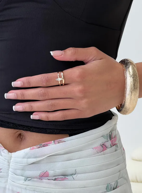 Calix Ring Gold sold by Princess Polly