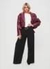 Staten Island Jacket Burgundy sold by Princess Polly