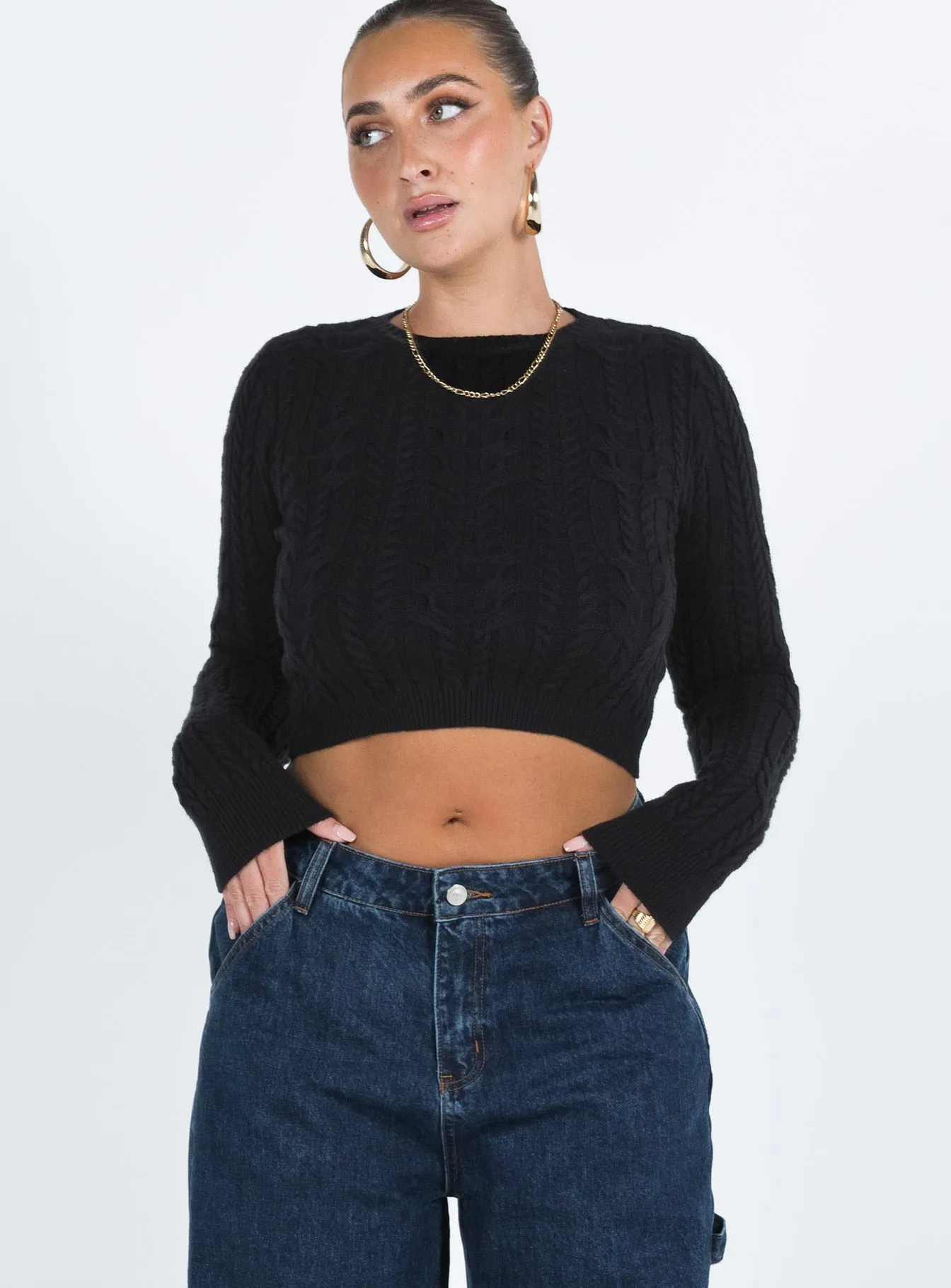 Mccarthy Sweater Black sold by Princess Polly product image thumbnail 3