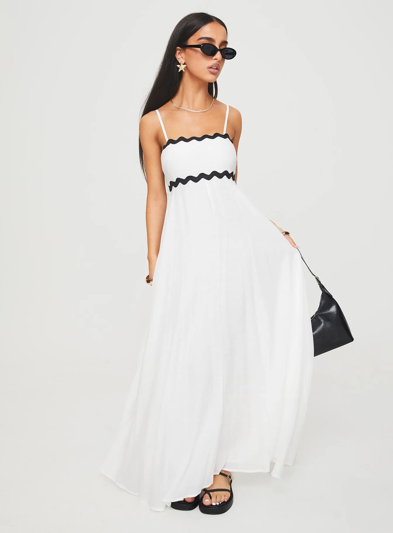 Croxetti Maxi Dress White sold by Princess Polly product image thumbnail 3