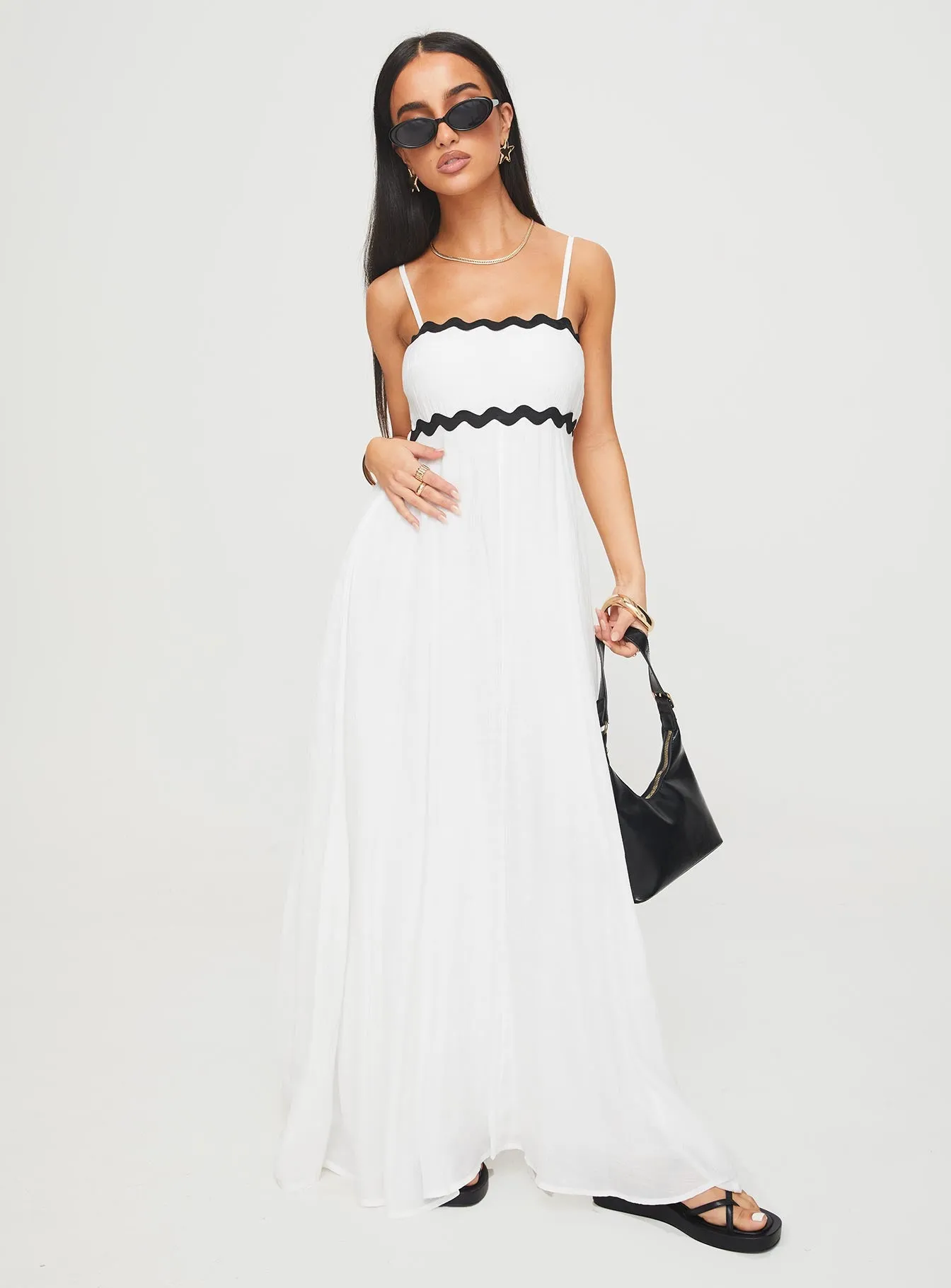 Croxetti Maxi Dress White sold by Princess Polly product image thumbnail 2