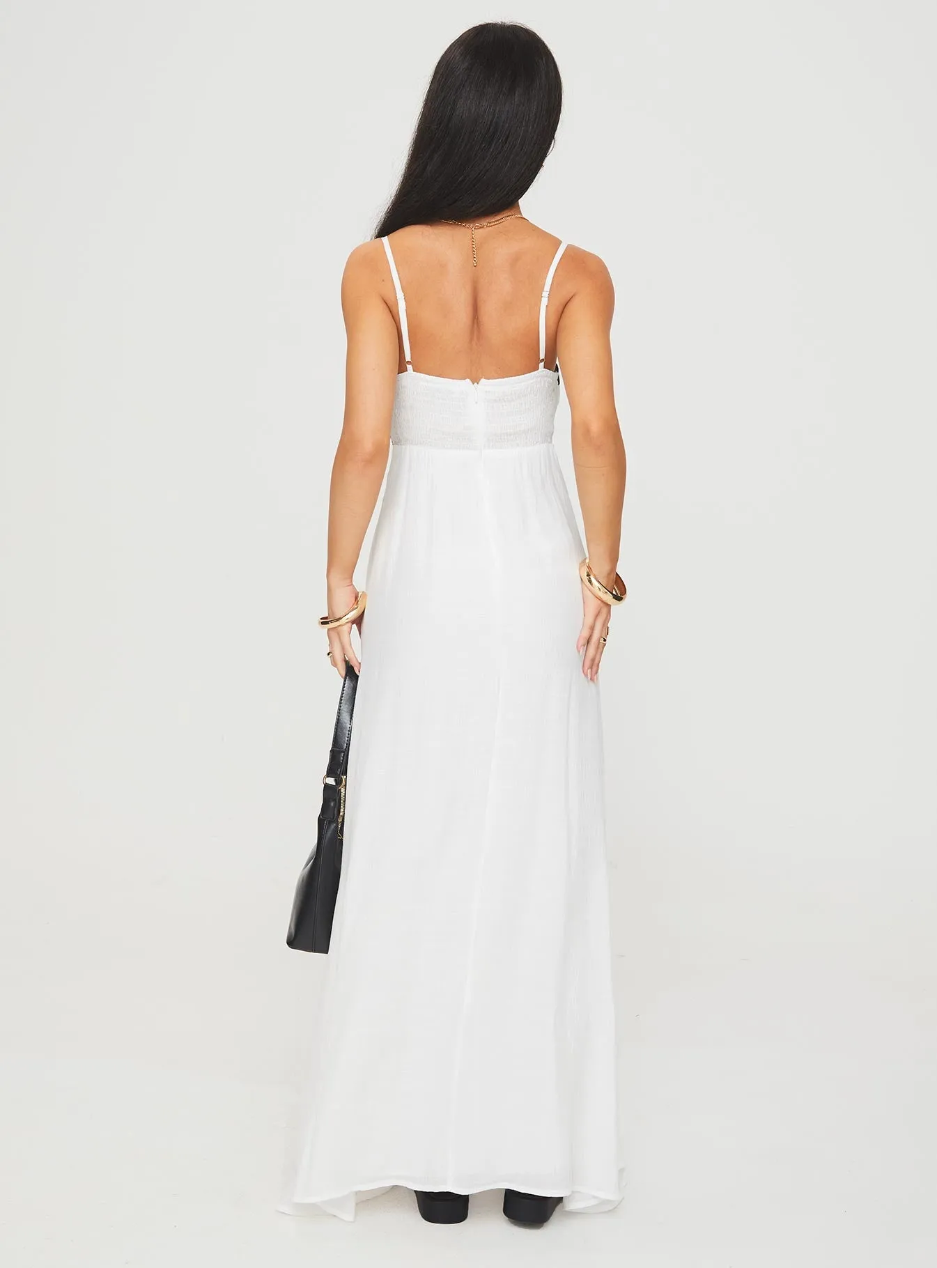 Croxetti Maxi Dress White sold by Princess Polly product image thumbnail 5