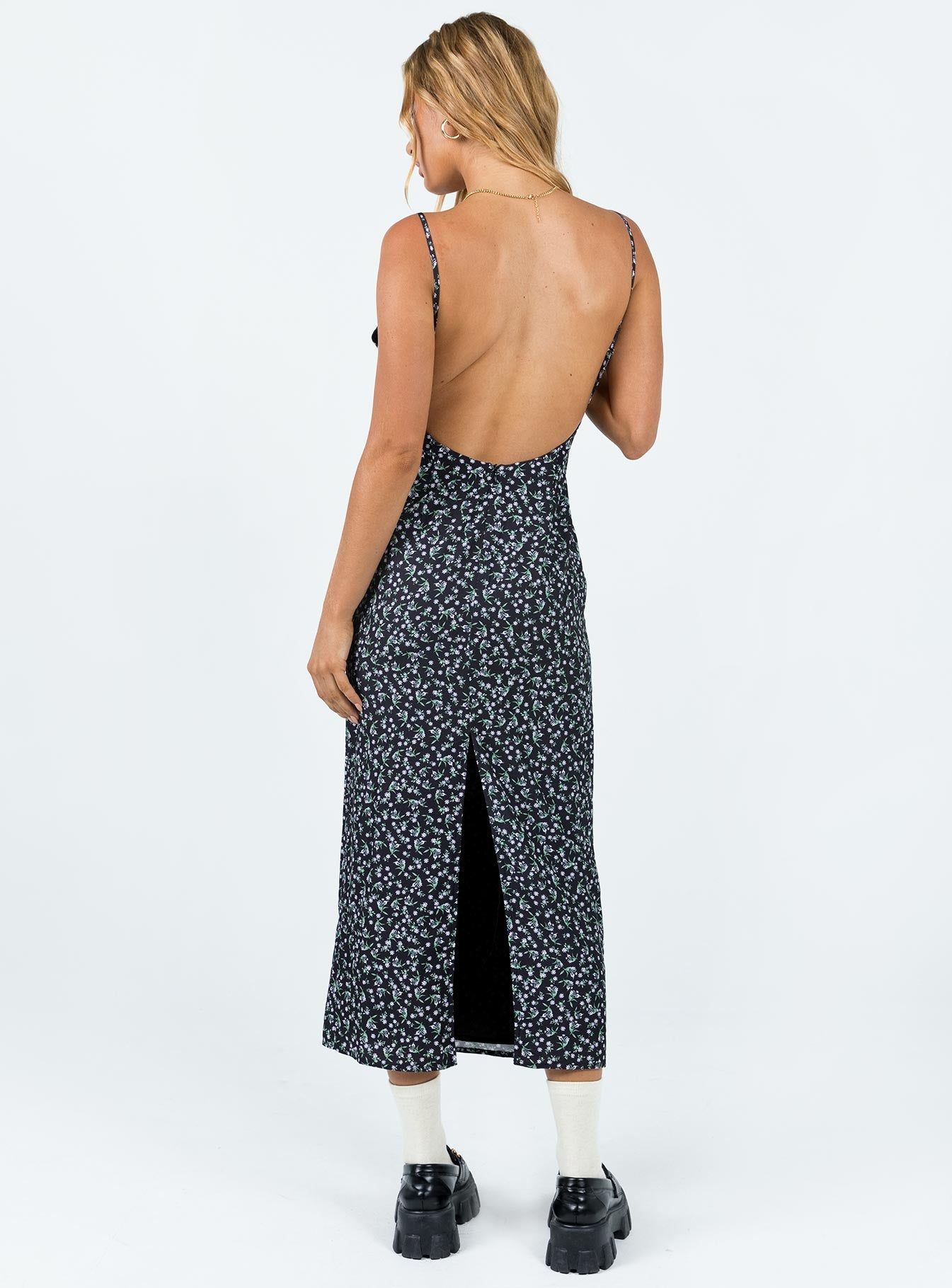 Arkana Maxi Dress Black Floral sold by Princess Polly product image thumbnail 5