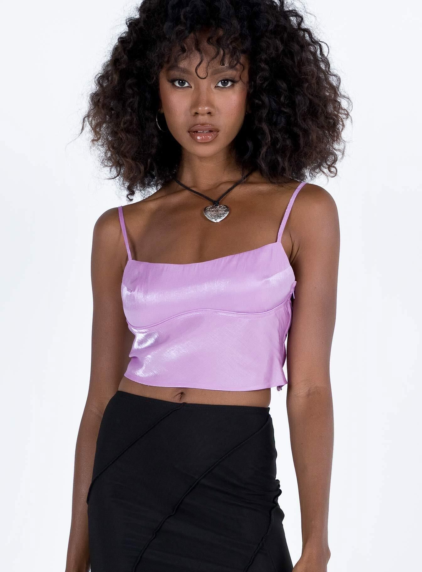 Bellbrook Top Lilac sold by Princess Polly product image thumbnail 2