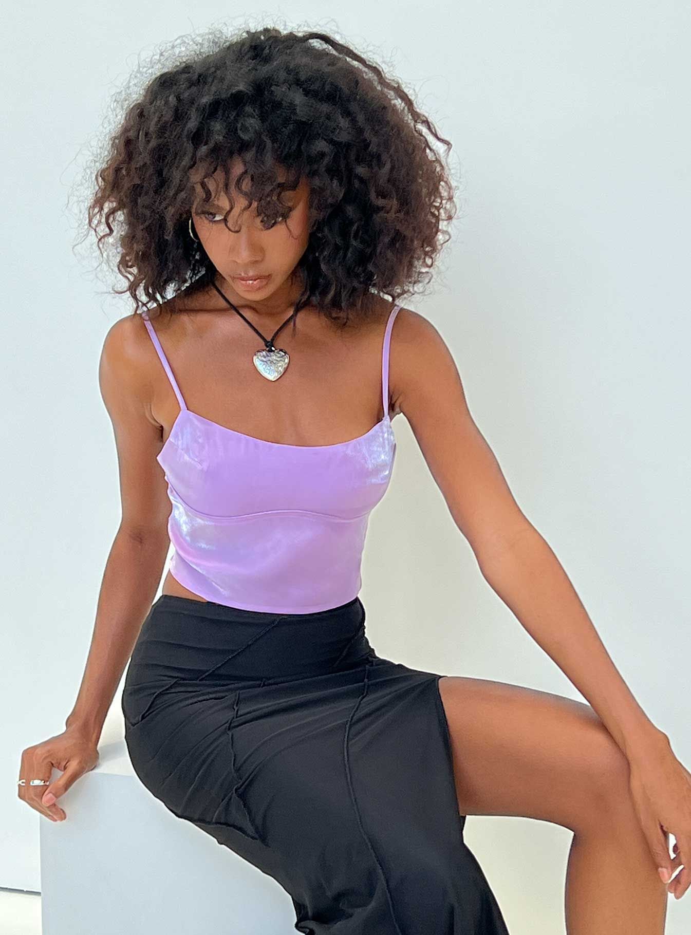 Bellbrook Top Lilac sold by Princess Polly