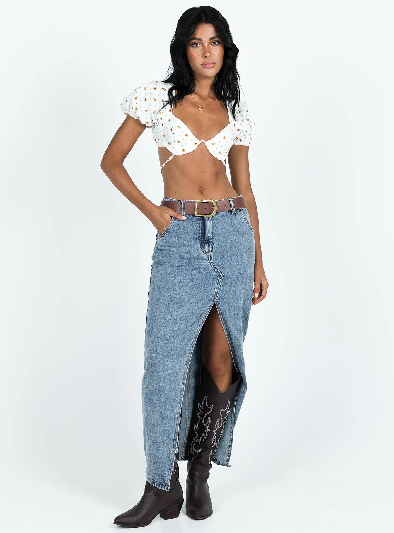 Amayla Top White sold by Princess Polly product image thumbnail 3