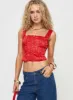 Loyal Heart Corset Top Red sold by Princess Polly