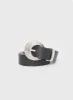 Bryer Belt Black / Silver sold by Princess Polly